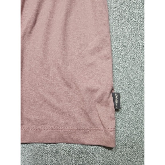 Eddie Bauer Sleepwear Womens M Shirt Heather Pink Super Soft Comfy Sleep Shirt - Picture 3 of 4
